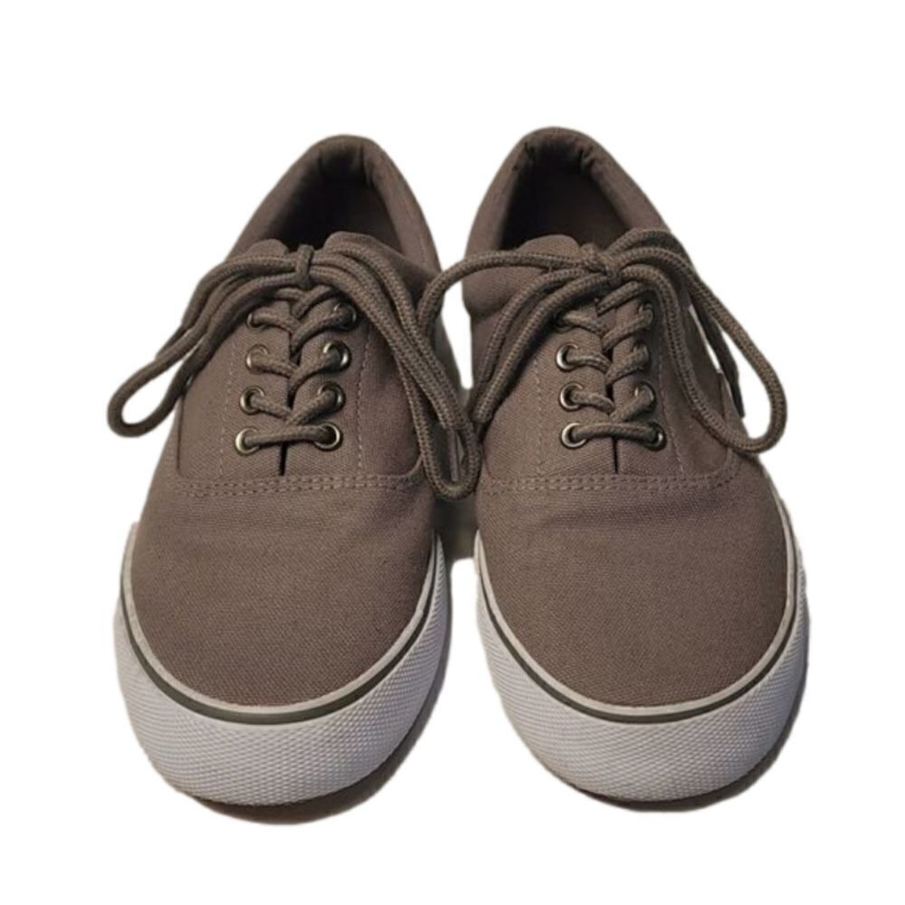 Goodfellow‎ & Co Mens Canvas Lace Up Sneakers Gray Size 7